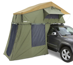 Thule Tepui Explorer Autana 3 sivuseinillä Olive Green