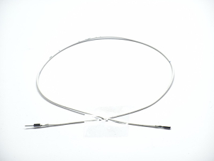 Pistokkeen korjausliitin 0,5mm2 (naaras-uros,johdolla) A0005404505
