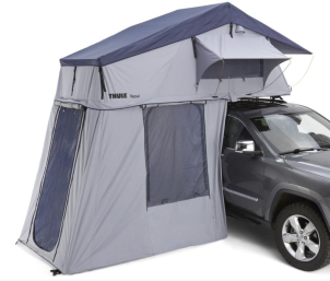 Thule Tepui Explorer Autana 3 sivuseinillä Haze Gray TH901400