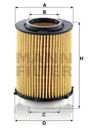 Öljynsuodatin M260,M270,M274 Mann-Filter 2701800109-MF